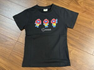 万博グッズ　Tシャツ　ミャクミャク　キッズ