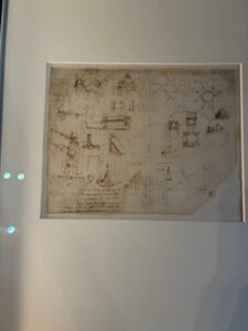 万博　イタリア館　レオナルド・ダ・ヴィンチの原画